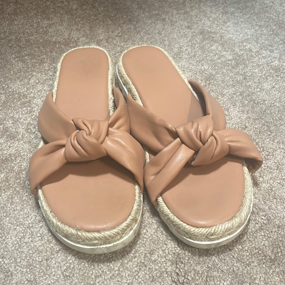 University Treads Nude Sandals